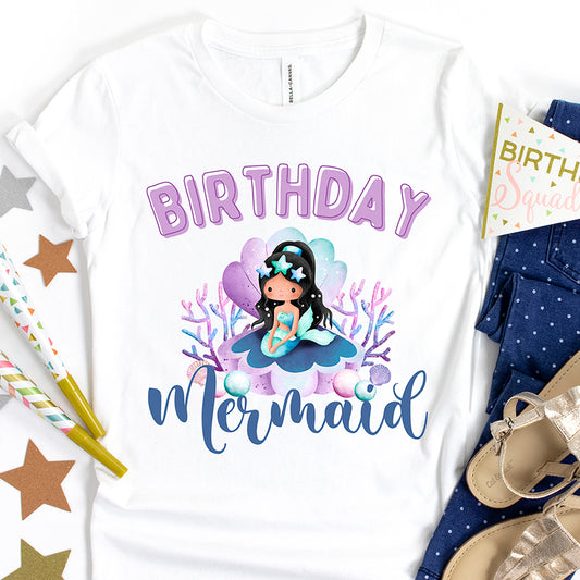 Birthday Mermaid Shirt